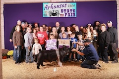 Arkansas State Fair 2024 - Grand Champion Market - Millie Kate Foster - Final Drive Genetics - One Truth