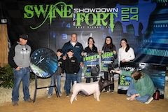 2024 - swine showdown in the fort - 4th overall cross Market - Ava Lynn Cravey - Out For Blood
