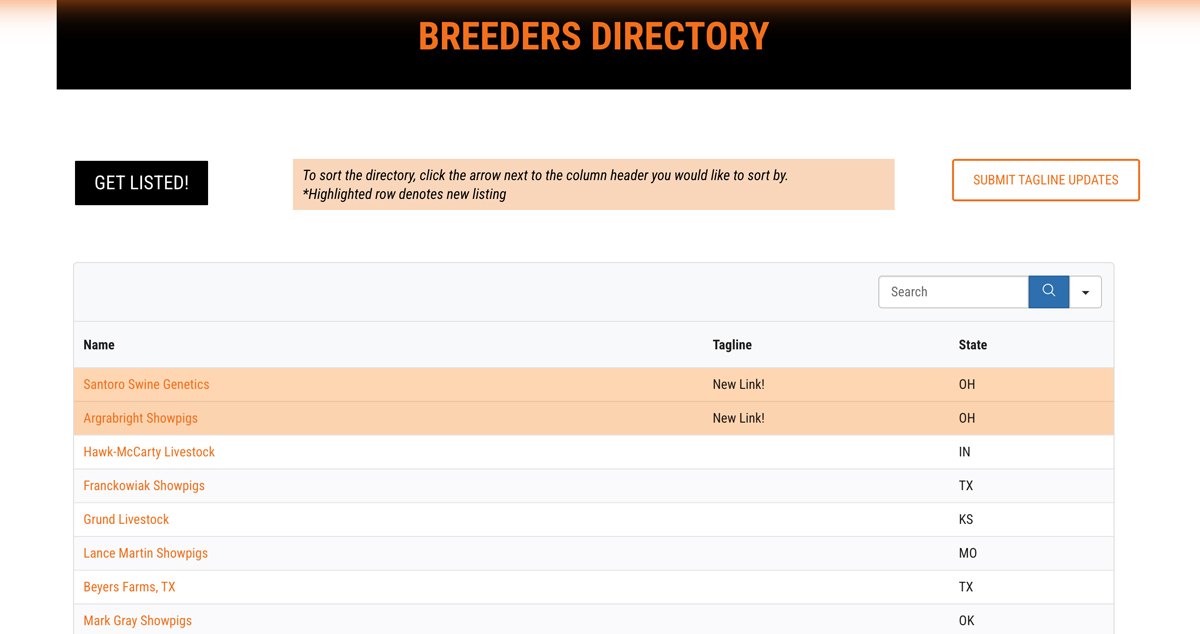 Directory Listing