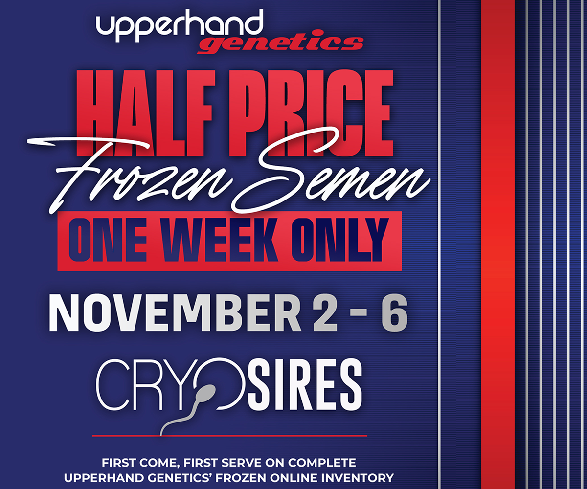 Upperhand Genetics Frozen Semen Sale